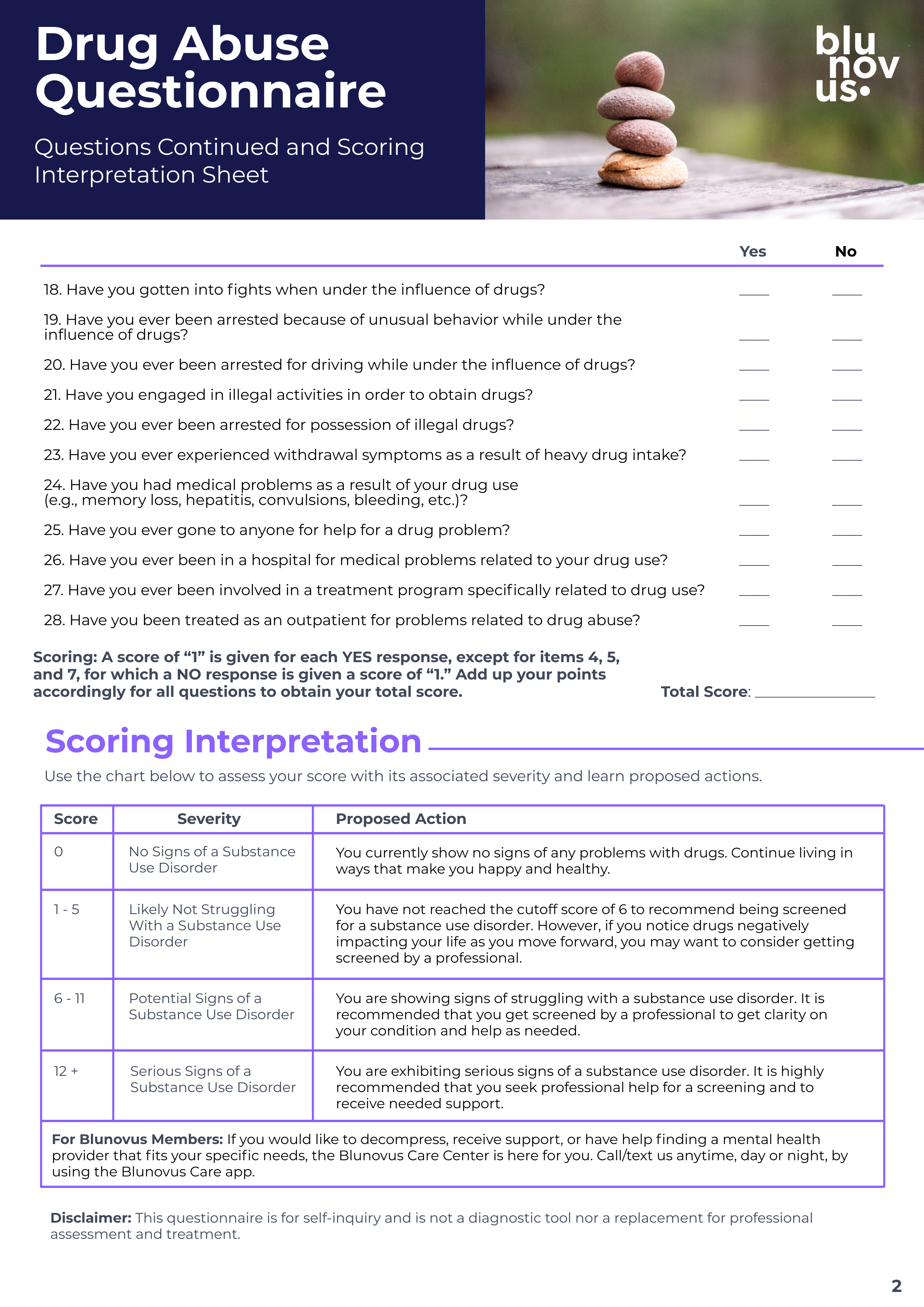 Mental Health Resource Drug Abuse Self Assessment Questionnaire Blunovus mental-health-resource-drug-abuse-self-assessment-questionnaire-blunovus