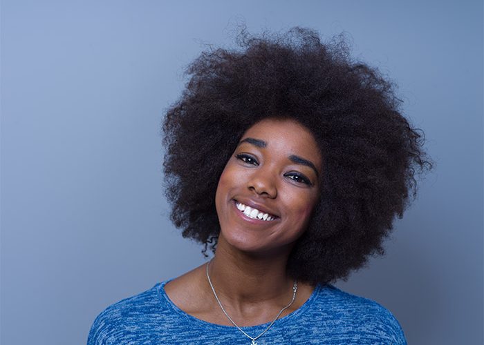 Headshot of smiling woman