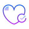 Heart health icon