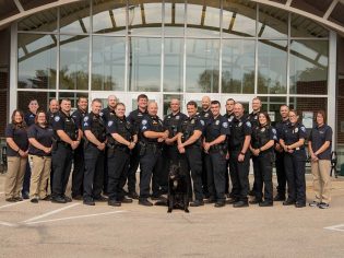 Group of police officers