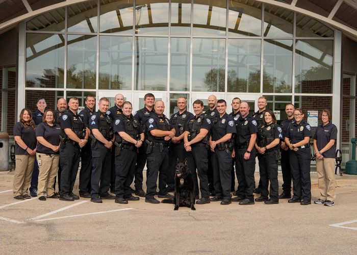 Group of police officers